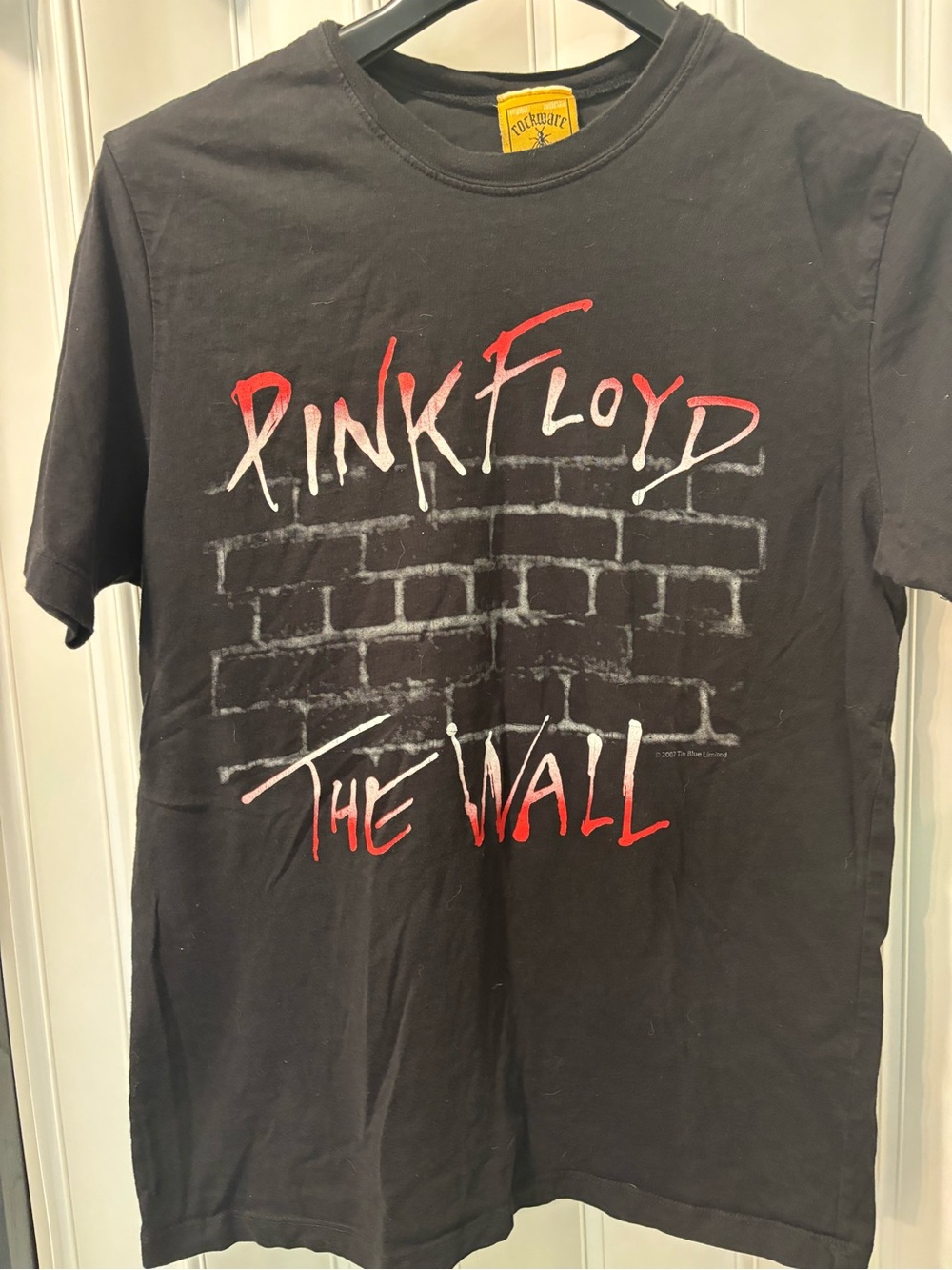 Pink Floyd The Wall Black Graphic Tee Size Medium